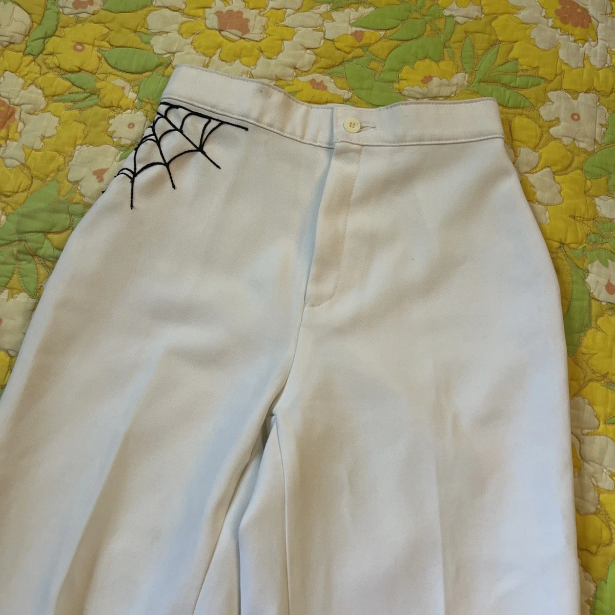 White 1970s Vintage Pants for Women for sale | eBay