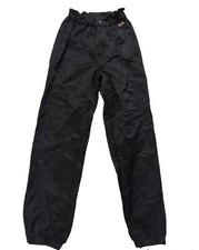Vintage Nils Black Shiny Light-Weight High Waist Ski Snow Joggers Pants Size 6