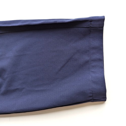 Pantaloni Fabletics Uomo Taglia 32 L'unico Pantalone Vestibilità Classica Navy Performance Caviglia - Foto 7 di 9