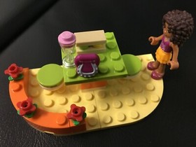 Lego Friends 41035 Heartlake Juice Bar, Manual, No Box, 2 characters, set 100%
