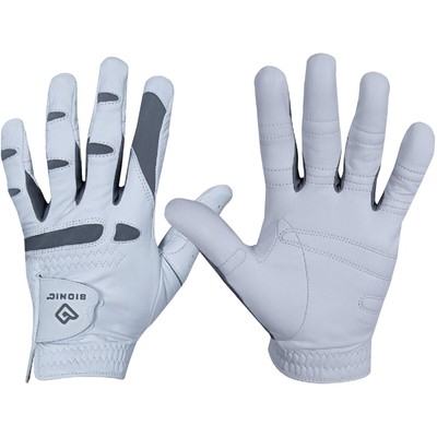 Bionic Men's Left Hand Performance Grip Pro Golf Glove - M/L - White
