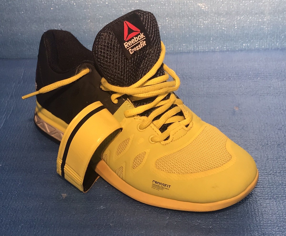 Reebok CrossFit Womens Yellow Size 7.5M Lifter Trainer Shoes