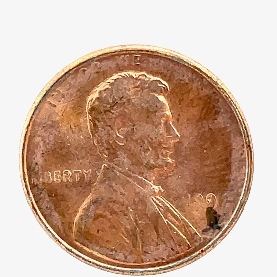 1992 P Lincoln Cent Error, Struck Through Grease, Great Example Greaser - Image 4 of 4