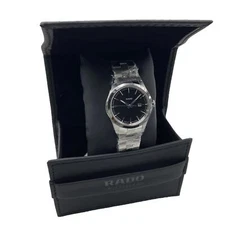 Rado Hyperchrome 31mm Steel Ceramic Black Dial Quartz Ladies Watch R32110153