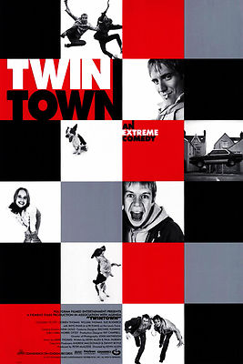 【希少】映画『 TWIN TOWN 』ヴィンテージポスター TWIN TOWN (1997) ORIGINAL MOVIE POSTER - ROLLED | eBay UK