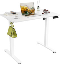35" Electric Standing Desk, Adjustable Height, Sit Stand up Desk for Home Office