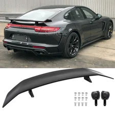 46" Gloss Black Rear Trunk Spoiler Wing GT Style Racing For PORSCHE Panamera 970
