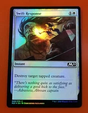 1x Swift Response | FOIL | M21 Core Set 2021 | MTG Magic Cards