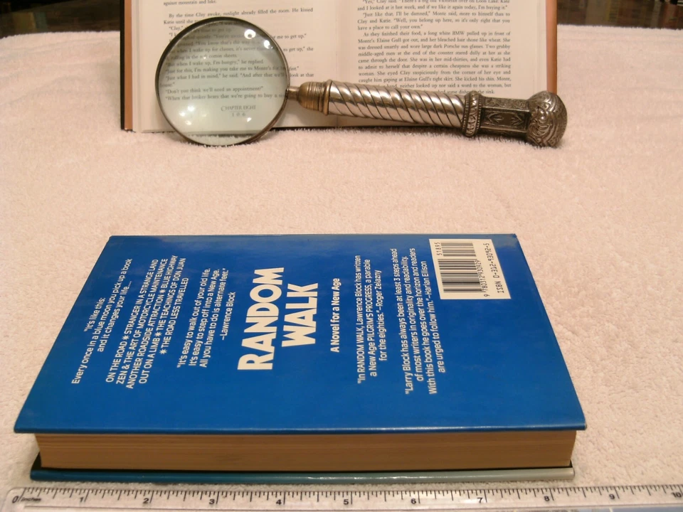 Lawrence Block  *RANDOM WALK* HC/DJ 1st Edition - 1st Printing - Image 3 of 4