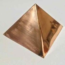 PLAIN Pyramid VASTU Copper Pyramid size 2x 2 inch tall free ship W/W
