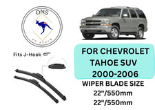 WIPER BLADES FOR Chevrolet Tahoe SUV 2000 – 2006 2nd Gen (B2W)
