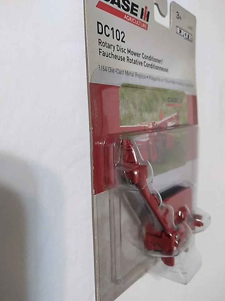 Ertl Die-Cast Metal 1/64 Scale Case IH  Rotary Disc Mower Conditioner DC102 - Image 2 of 4