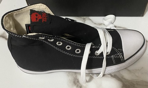 Zero LTD HI Black/White Size 7.5 Skateboard Shoes NIB RARE - Picture 2 of 8
