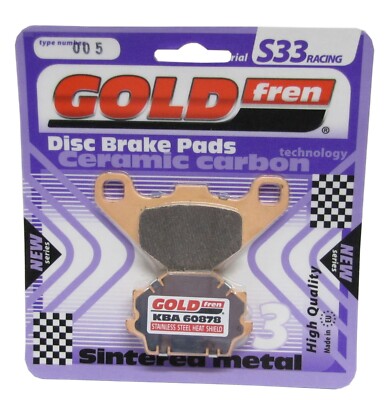 Goldfren S33 Brake Pads Rear For Aeon Urban 125 (4T) 2012-2013