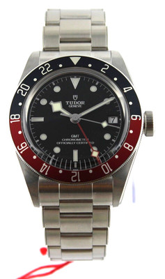 New Tudor Black Bay  79830RB-0001 GMT Pepsi Automatic Men's LUXURY Black Watch