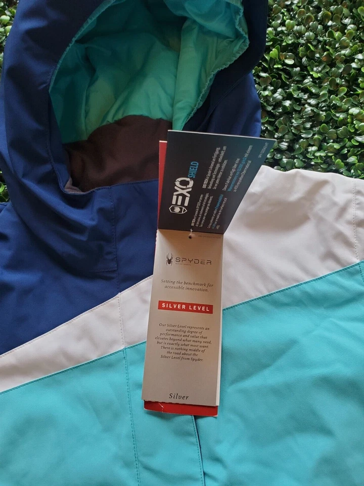 Spyder Girls Zoey Performance Ski Jacket Winter Coat 💙Girls 18 - XXL ~ NWT - Image 4 of 4