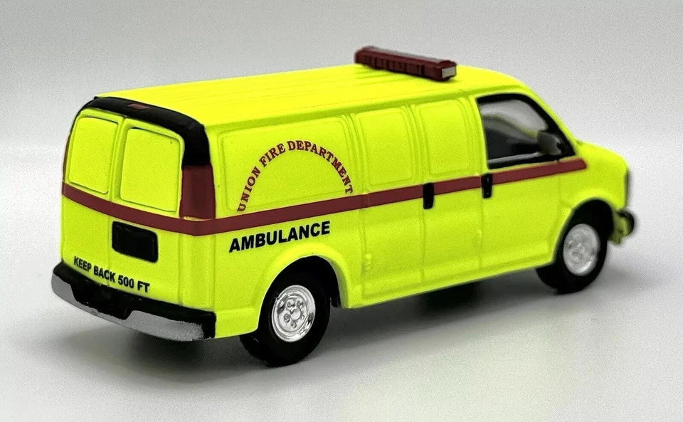 Ambulance Fire & Rescue EMT Paramedic 1/64 Scale Model Limited Edition C - Image 2 of 4