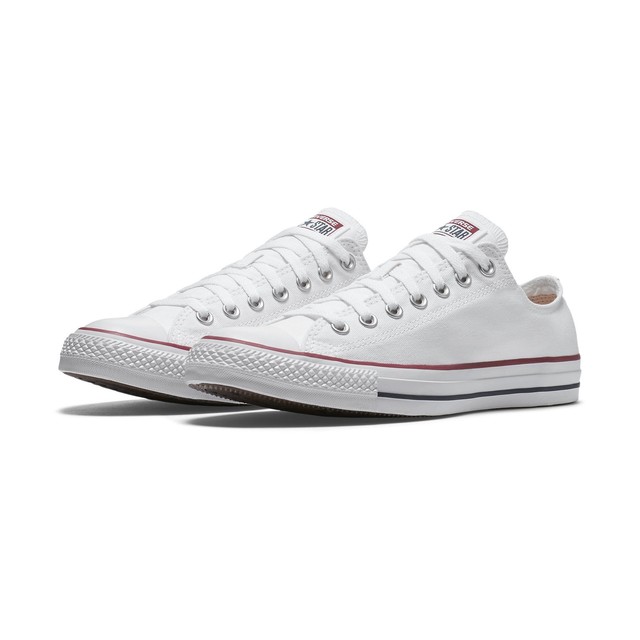 all star converse low white
