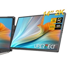 UPERFECT 14 Inch 2K Portable Monitor Laptop Screen Extension 2240x1400 USB C