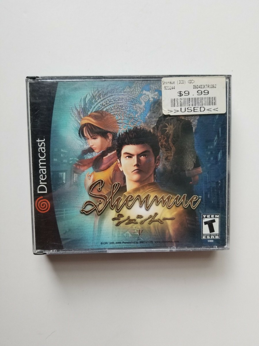 Shenmue (Sega Dreamcast, 2000) All Discs Complete CIB ICONIC