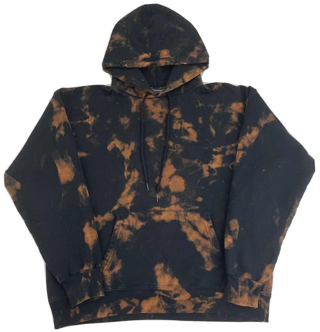 Black hoodie shop bleached