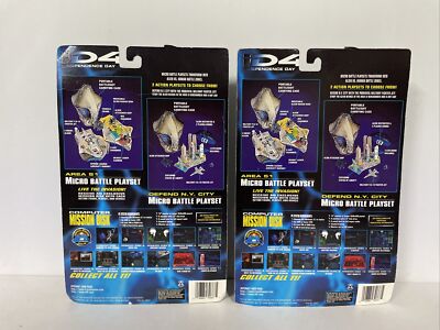 Independence Day ID4 SET OF 2 MICRO BATTLES PLAYSET Item No:30667