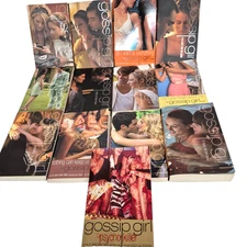 Lot of 13 Gossip Girl Series Paperback Books 1st Editions