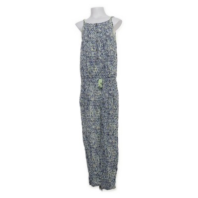 Catimini, Jumpsuit, Größe: 140, Blau/Gelb/Weiß/Mehrfarbig, Viskose, Blumen #mcc