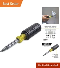 11-in-1 Screwdriver/Nut Driver Set with Soft Grip Handle for Comfort