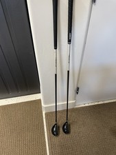 Used TaylorMade Rescue Hybrid Set 3 and 4 Hybrids Regular Flex Graphite Shafts