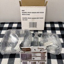 Dome Top Bird Feeder for Seed, Squirrel Proof, Songbird, Bluebird, and more