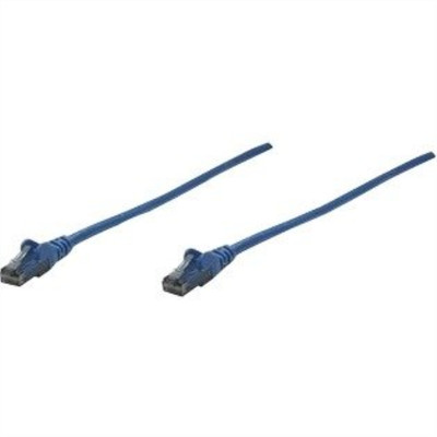 INTELLINET 342599 CAT-6 UTP Patch Cable, 7ft, Blue