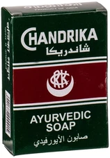 Chandrika Ayurvedic Soap | Organic Bar with Vegetable Oil | 100% Natural Bar for