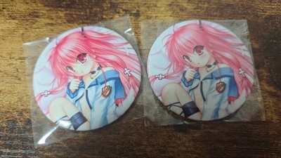 Angel Beats!! Lucky Challenge Lottery BIG Can Badge Yui