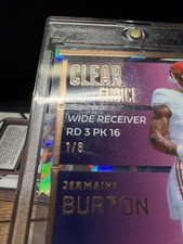 2024 Leaf Pro Set Pure Jermaine Burton Autograph #CC-JB3 /8 Football