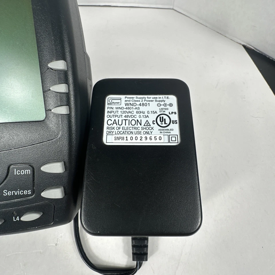 TALKSWITCH 480i Phone W/ Handset, Power Cord & Stand Tested Works - Image 4 of 4