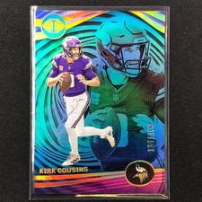 2023 Illusions Football Kirk Cousins Base Light Blue Trophy 164/199 #71