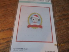 Spellbinders Paper Arts Cutting Dies SPECIAL PET DELIVERY Dog Christmas S4-1216
