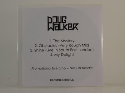 DOUG WALKER THE MYSTERY (H1) 4 Track Promo CD Single including White Sleeve 