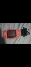 Nintendo Game Boy Advance Fushia Pink With Games Case And Charger Read Descrip