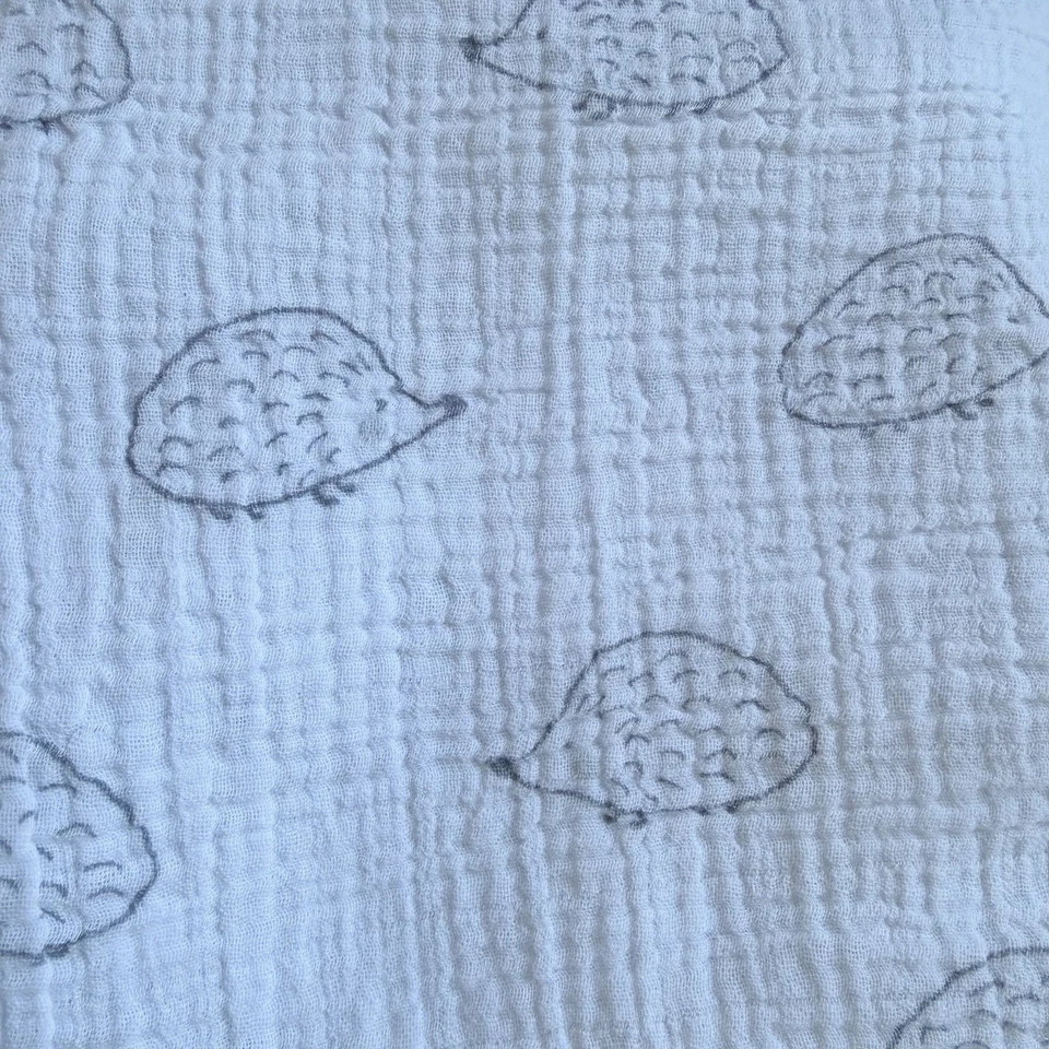 Tres mantas de muselina 100 % algodón neutras de género verde/blanco pañales sin manchas Foto 2 de 4