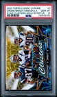 2024 Topps Cosmic Chrome Rob Gronkowski Tom Brady Amendola Gold /50 #3 PSA 10