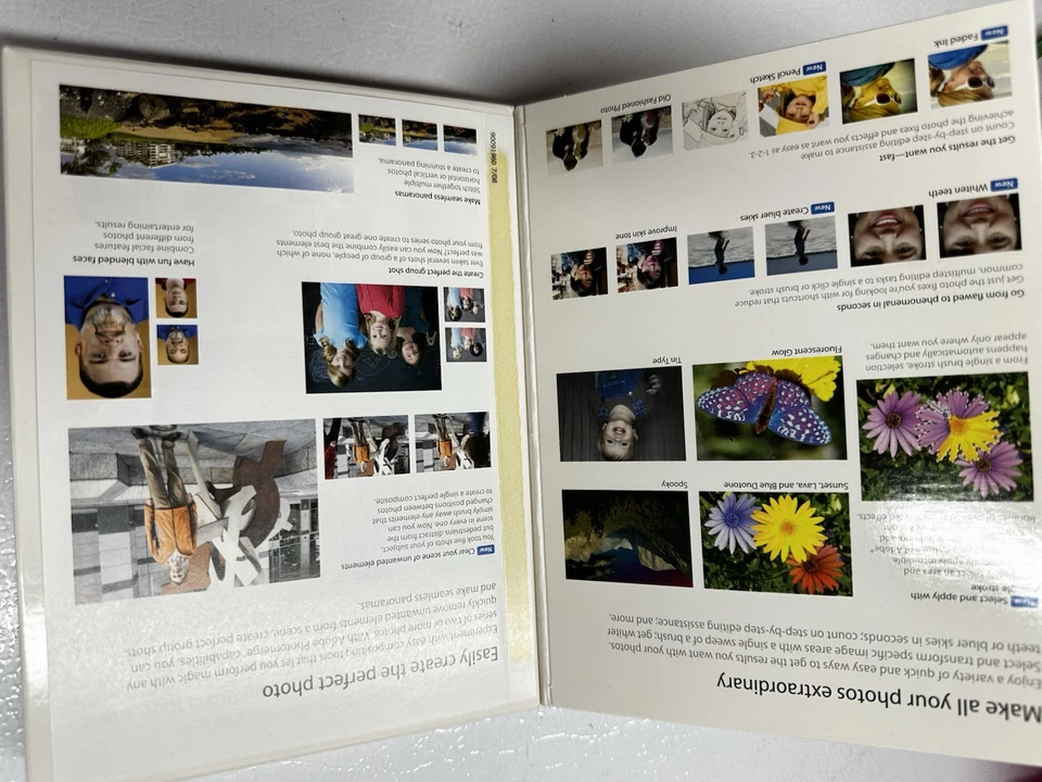 Adobe Photoshop Elements 7 CD ROM CIB Big Box (Brand NEW, Factory Sealed) - Image 2 of 4