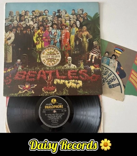 The Beatles - Sgt Pepper LHCB. 1st UK *Stereo* w/ Insert & Fool Inner VG+