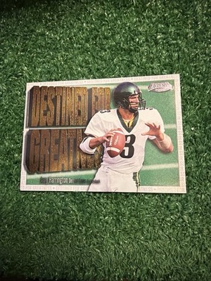 2002 Pacific Exclusive Destined for Greatness Joey Harrington 6 Rookie RC AP1