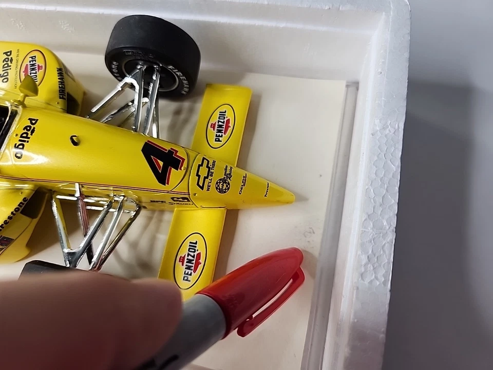 2003  Action 1/18 - Sam Hornish Jr. Pennzoil  Indy Car IRL Action Collectables  - Image 3 of 4