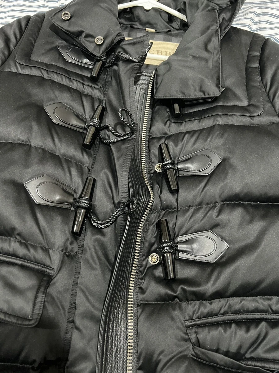 Burberry Brit Altberry Toggle Front Quilted Down Parka