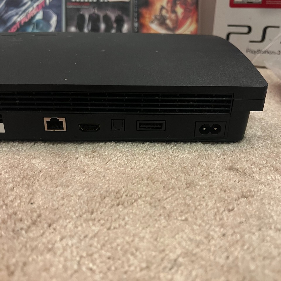 Sony PlayStation 3 PS3 Console Bundle W/Controller/Games/All Cords/Box
