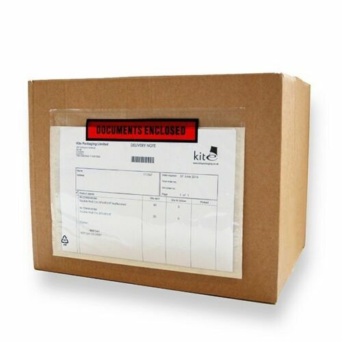 Document Wallets Plain or Printed for Shipping Within The EU Post Brexit Customs - Picture 4 of 8