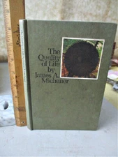 THE QUALITY of LIFE, 1970, James A.MICHENER,James B.WYETH Paintings,1st ED.Illus